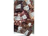 9 kg mixed assortment of offal, portioned and cryovaced for human consumption.